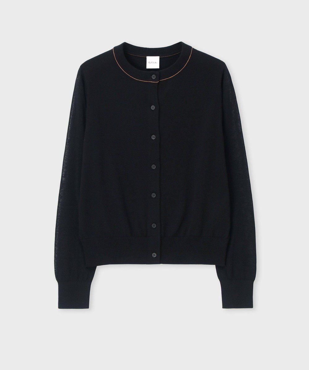 Paul Smith 【洗える】シアー コンビネーション カーディガン 