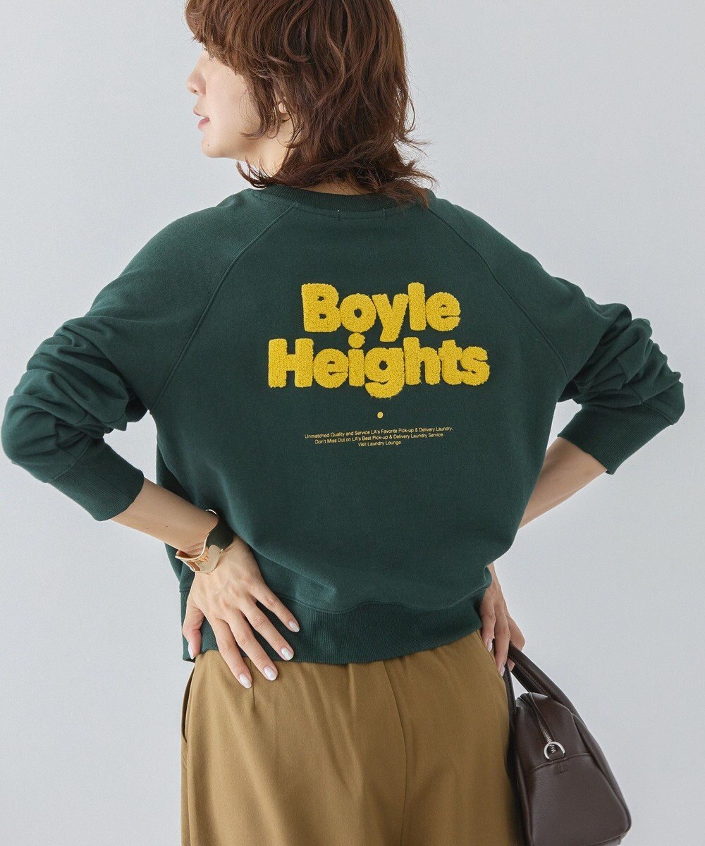 AMERICAN HOLIC サガラ刺繍裏毛プルオーバー 