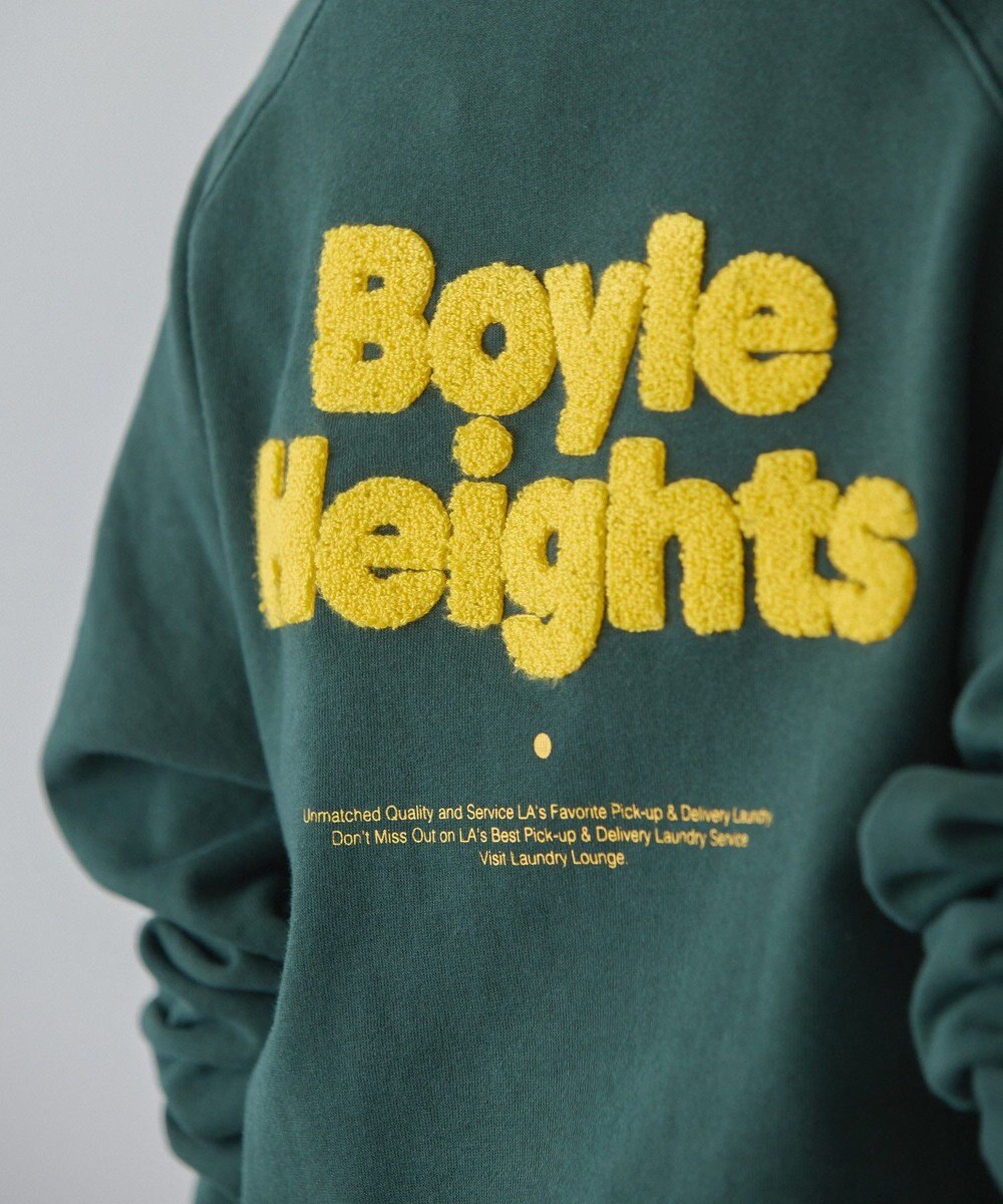 AMERICAN HOLIC サガラ刺繍裏毛プルオーバー 