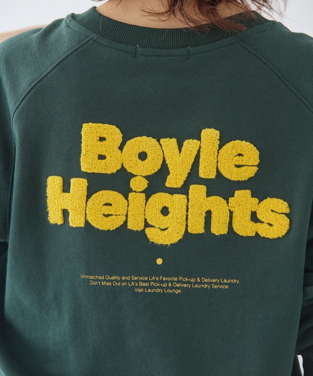 AMERICAN HOLIC サガラ刺繍裏毛プルオーバー 