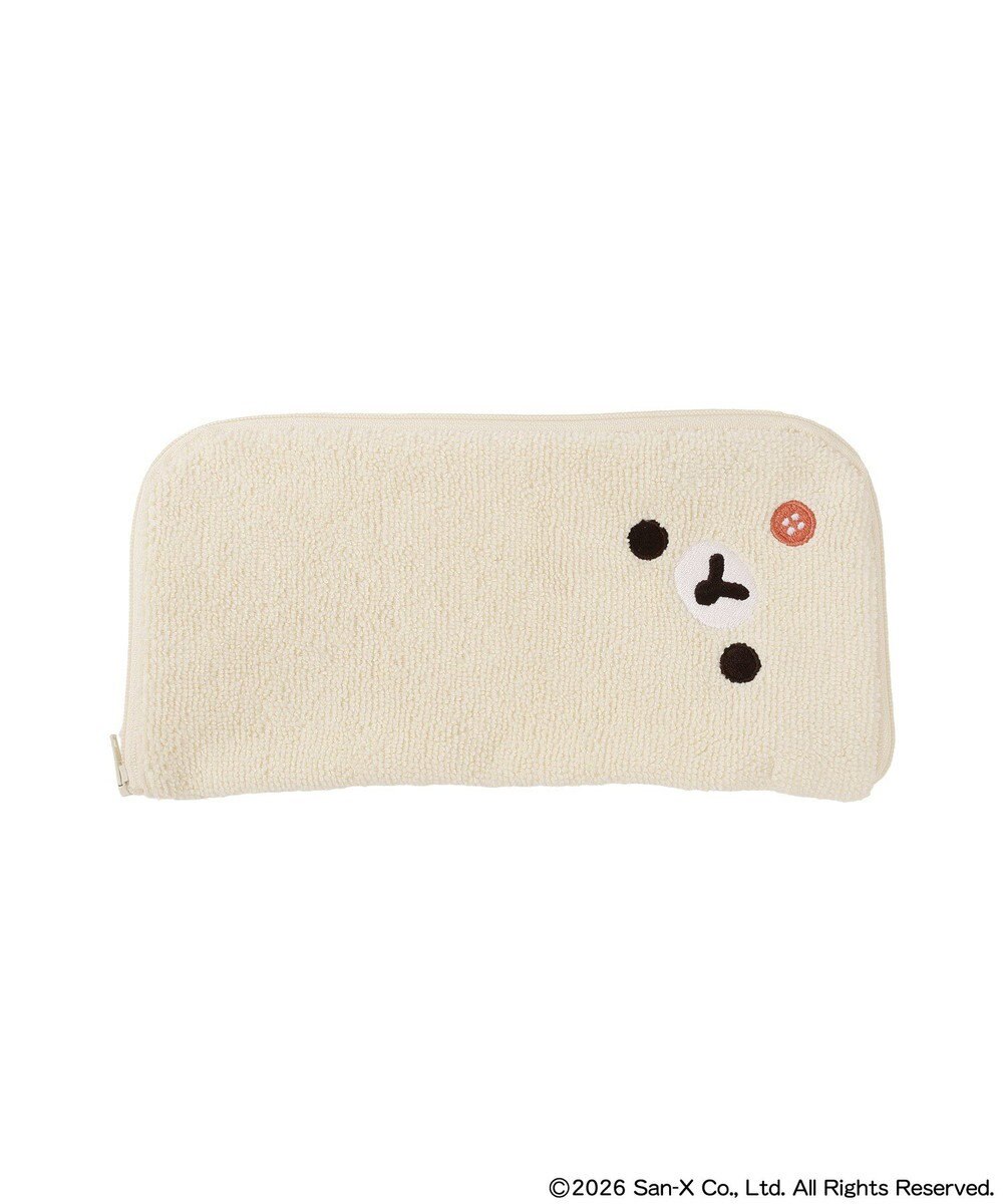 earth music&ecology 【予約】リラックマ×earth 2wayジップハンカチ 