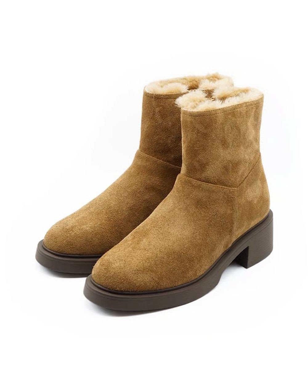 APOM ウォータープルーフムートンブーツ 45 