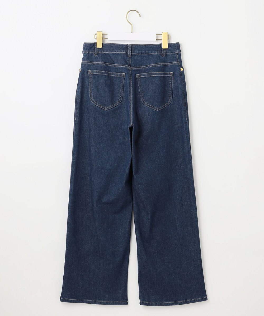 ANY SIS 【洗える】セミワイド デニムパンツ 