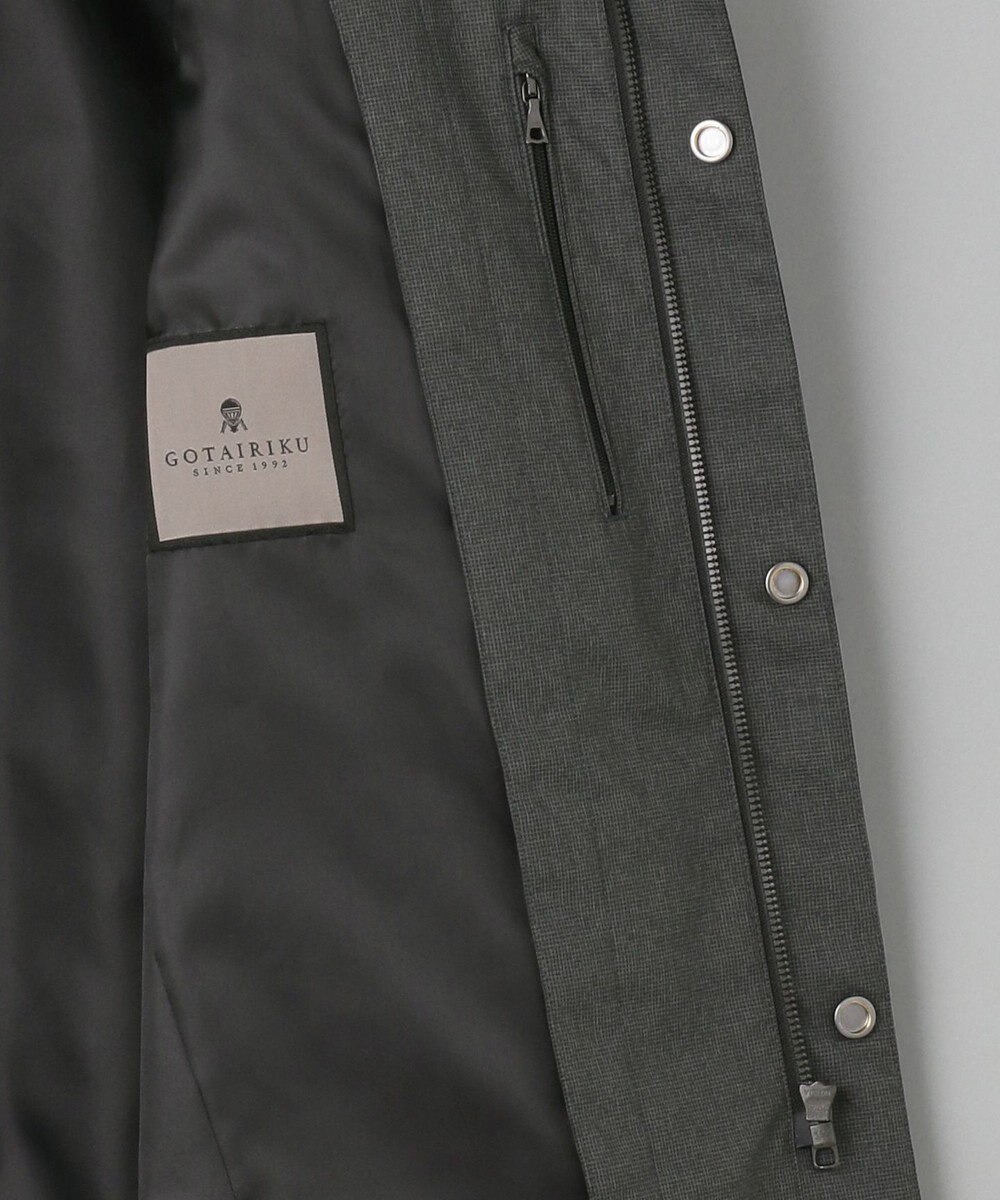 GOTAIRIKU 【帝人】SOLOTEXラミネートスタンドカラー コート 