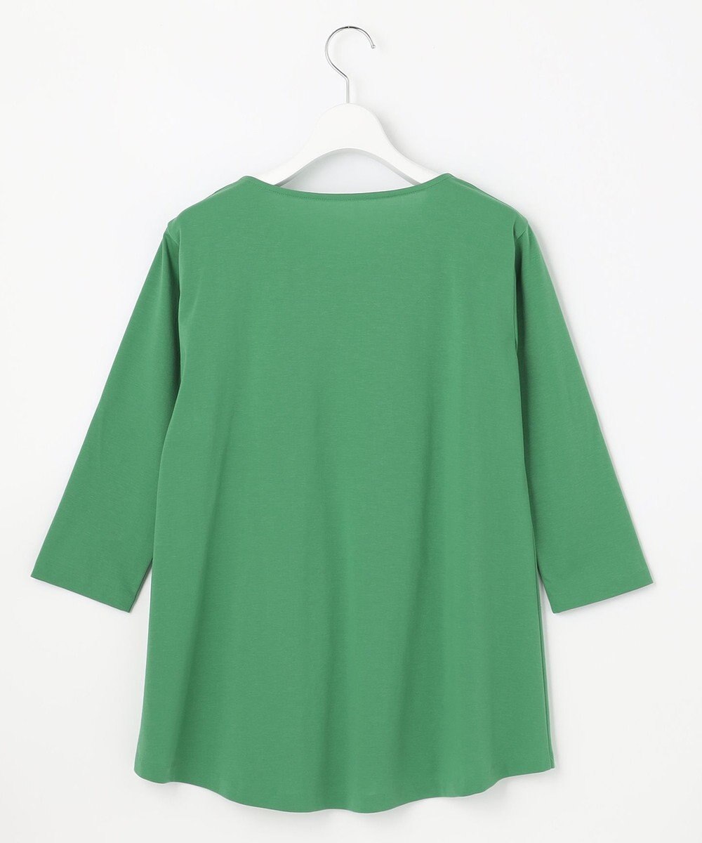 自由区 L 【放湿性/保湿性】イージートップス タックディテール カットソー 