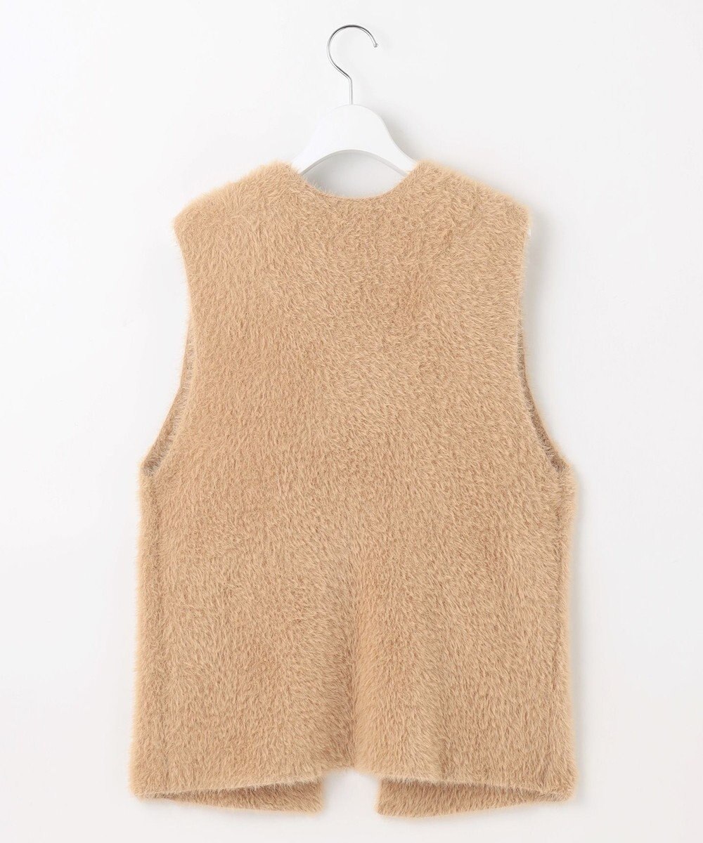 自由区 L ニットファー ジレ 