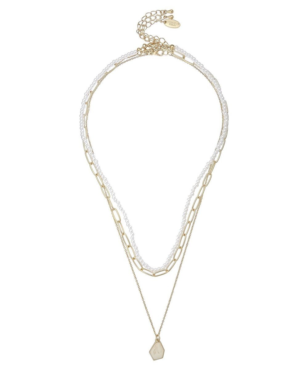 AMERICAN HOLIC マルチＷＡＹ３連ネックレス 