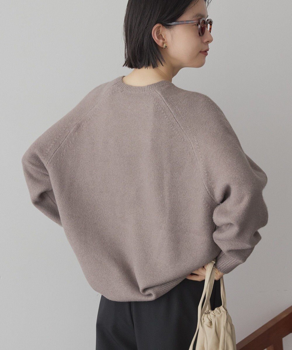 AMERICAN HOLIC ラグランラメニットプルオーバー 