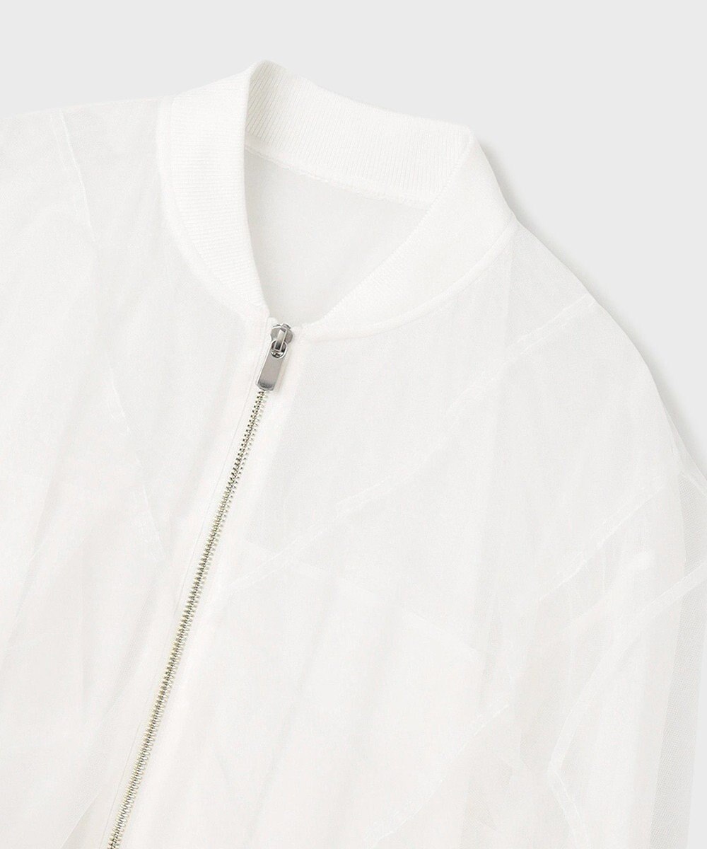 GRACE CONTINENTAL チュールギャザーブルゾン 