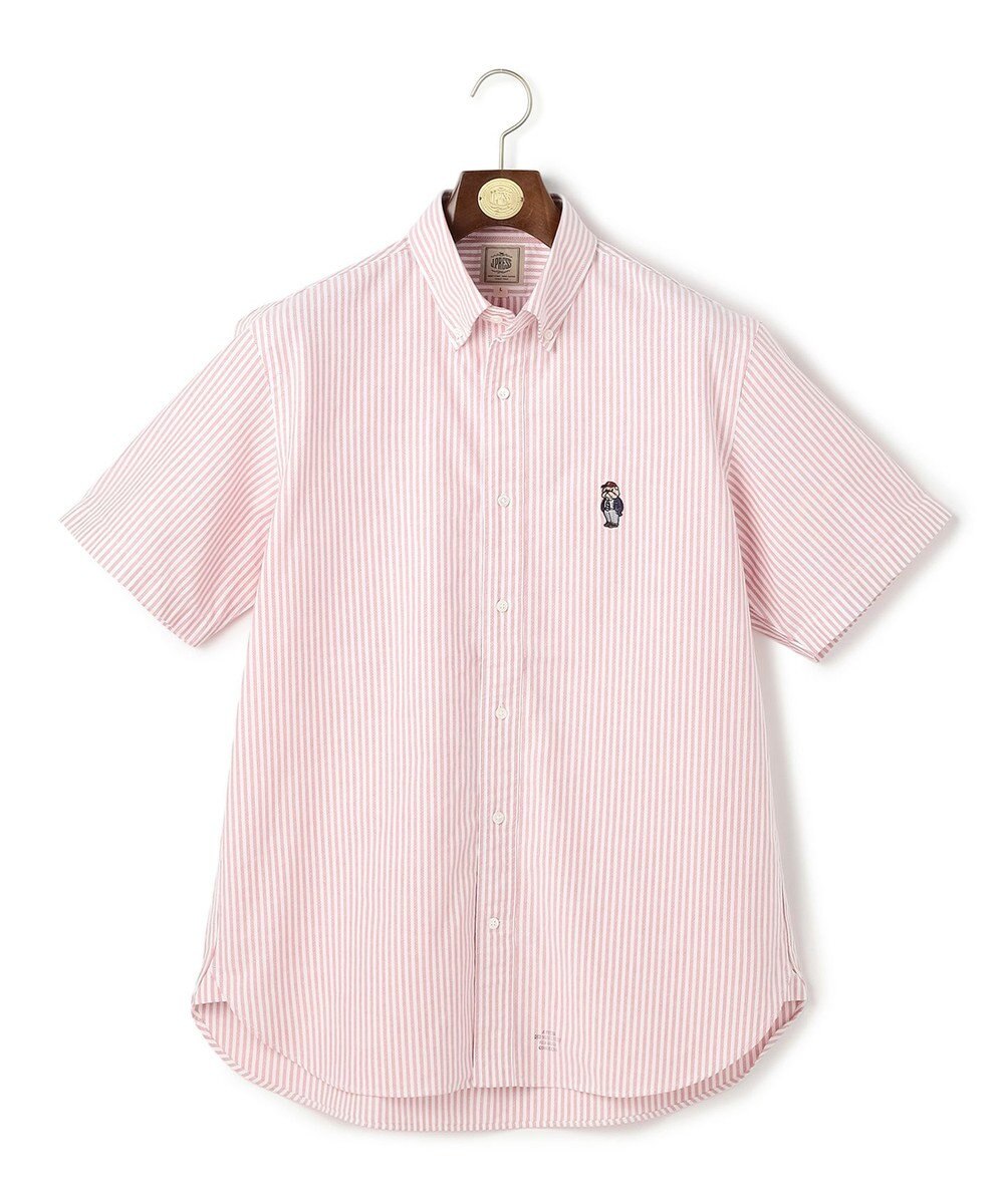 J.PRESS MEN 新デザイン【BULLDOG BOY】オックスフォード 半袖シャツ / B.D. 