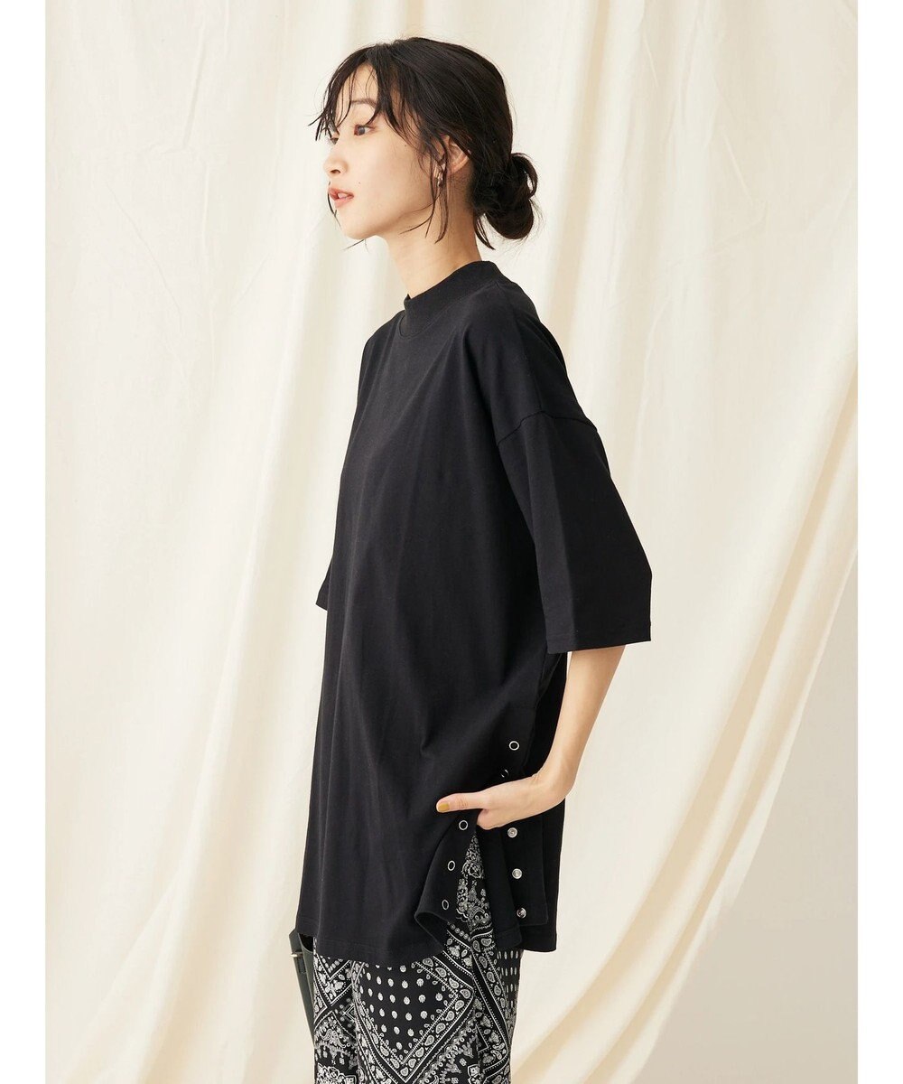 CRAFT STANDARD BOUTIQUE モックネックリングドットチュニック 