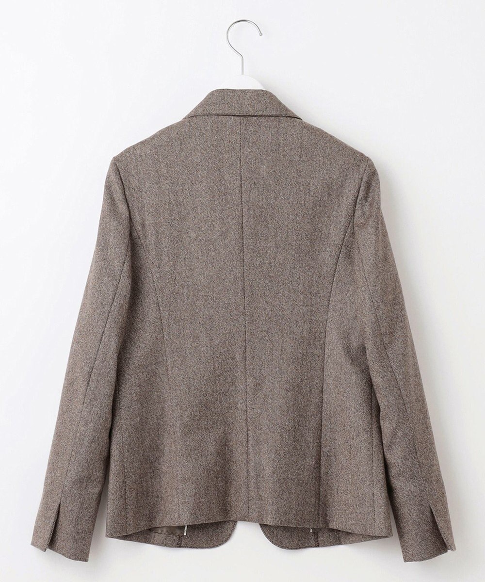 J.PRESS LADIES 【セットアップ対応】ウールストレッチツイード テーラード ジャケット 