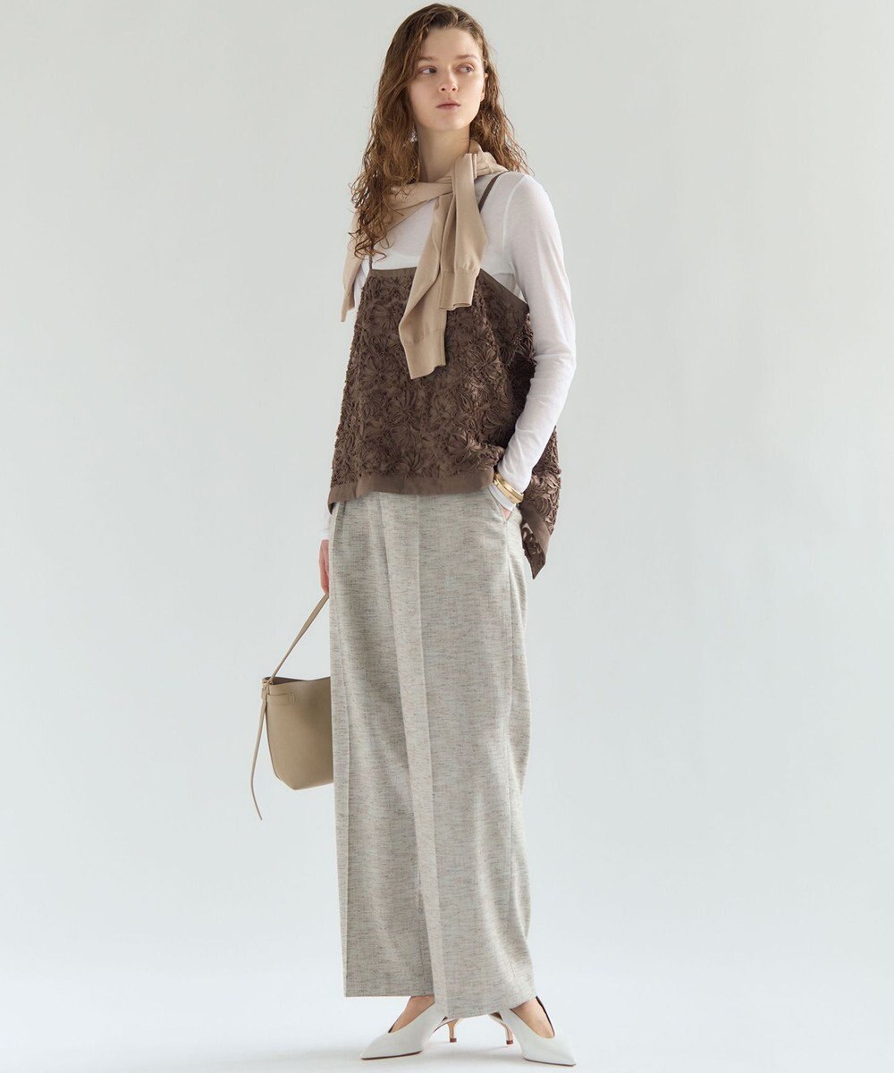 23区 【先行予約】リボンエンブロイダリー キャミソール 