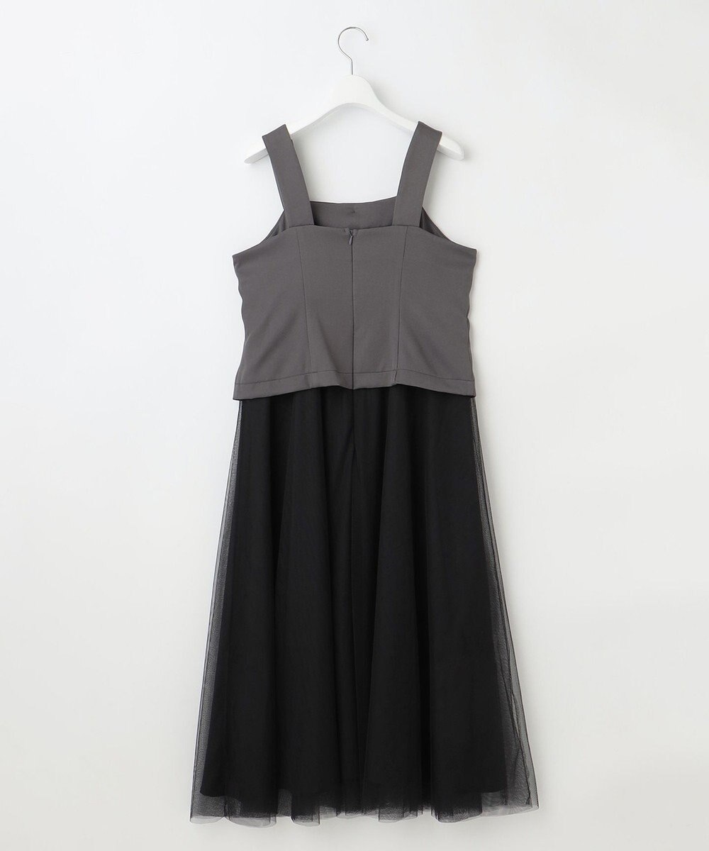 Feroux フレアチュール ジャンパースカート 