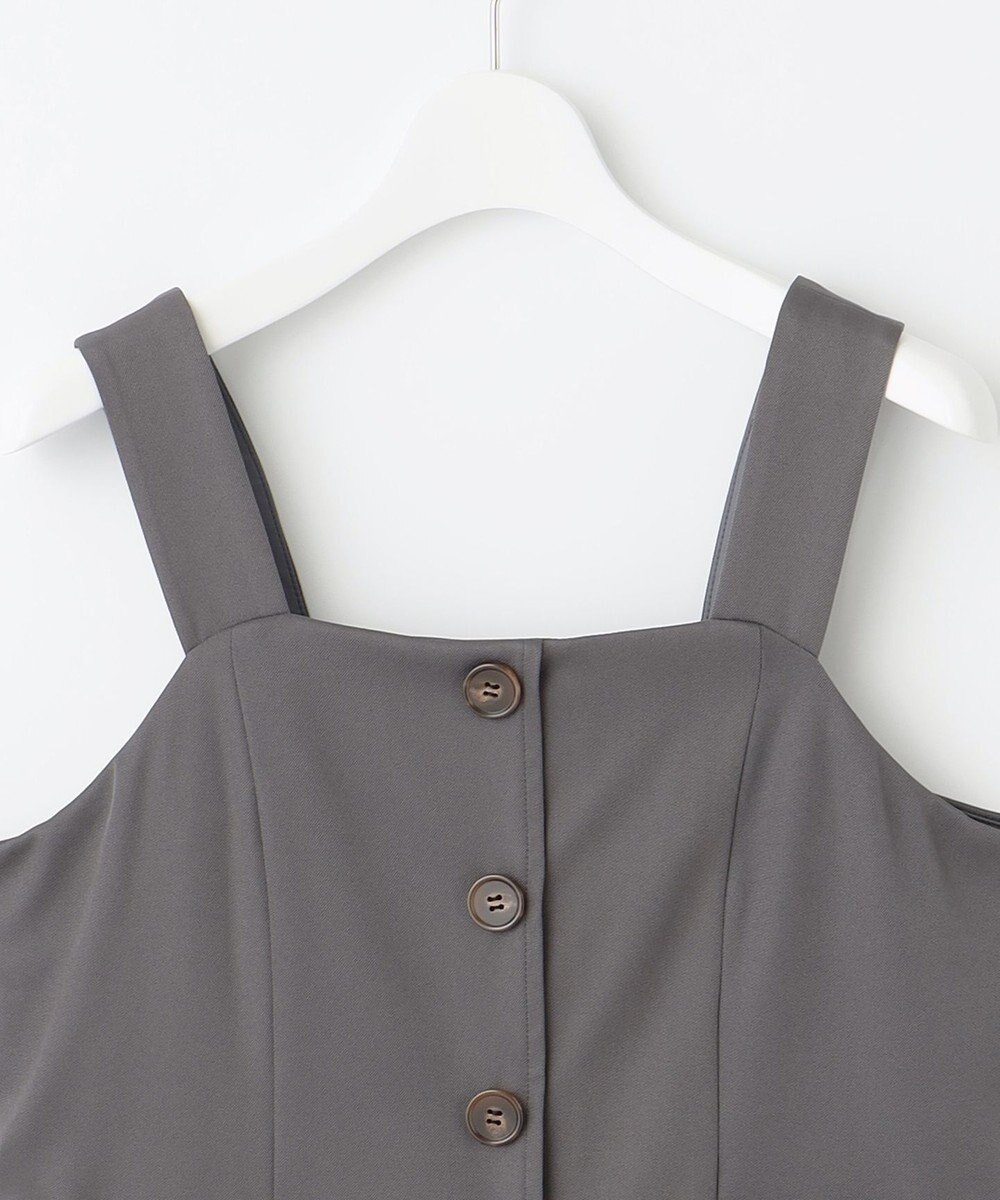 Feroux フレアチュール ジャンパースカート 