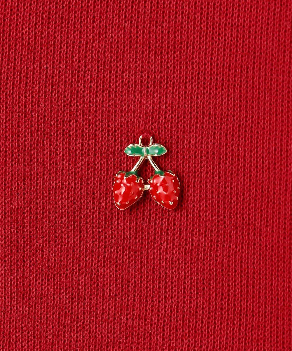 ANY KIDS 【Strawberry Collection】スナップボタン カーディガン 