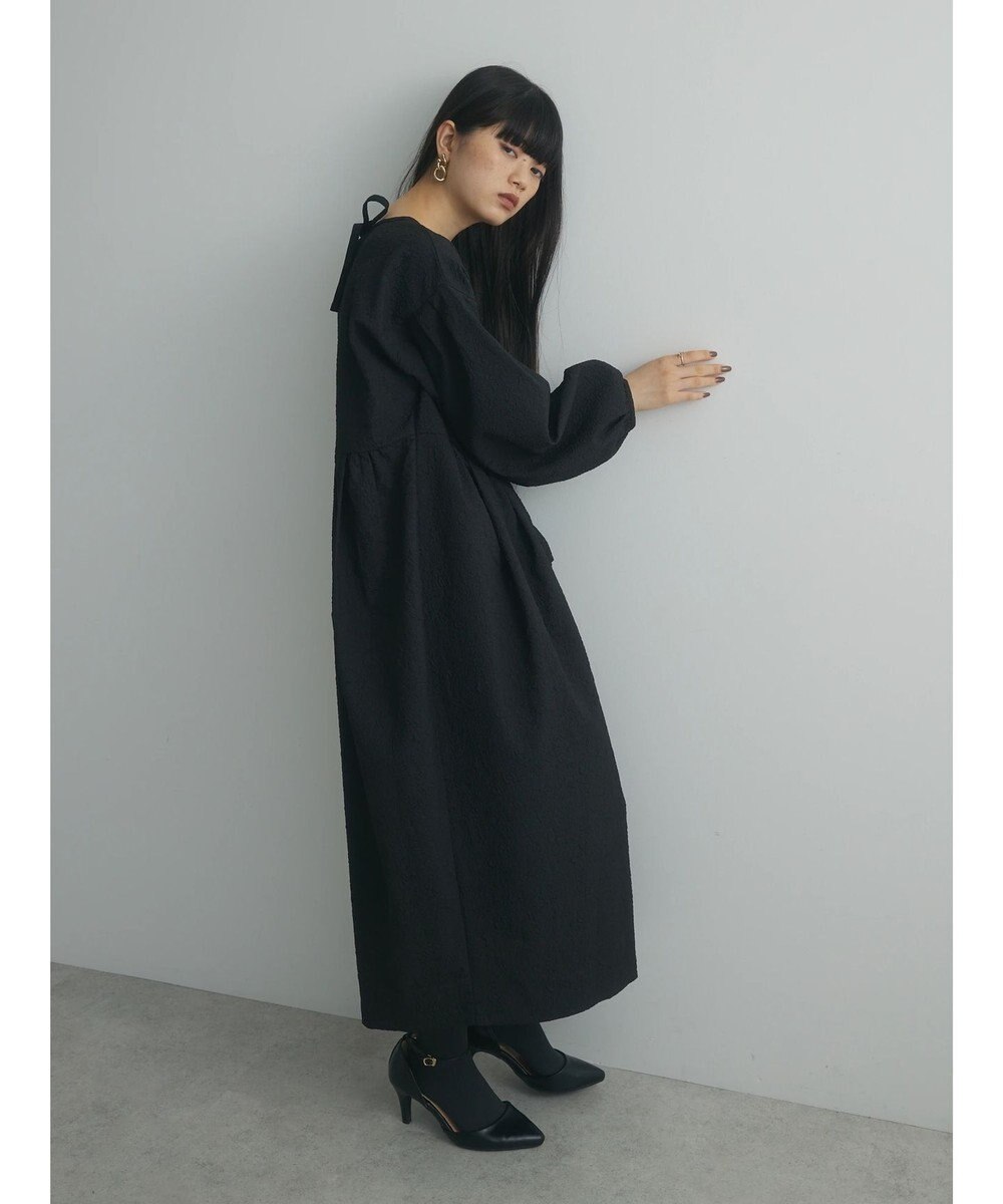 Green Parks armonia. エンボスタックコクーンワンピース 