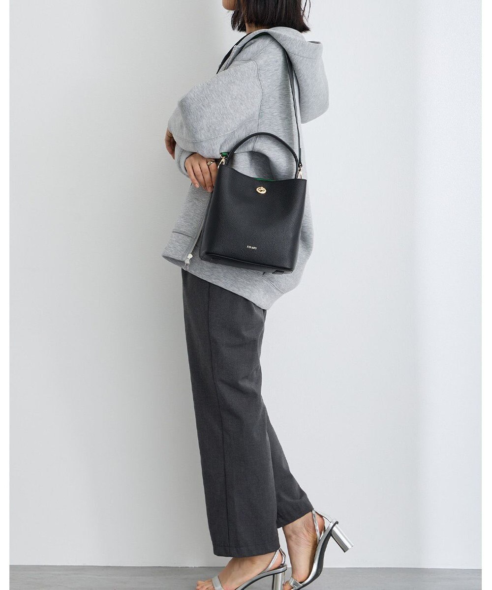 MioFIRANO ツイストロックボックスハンドバッグ 3WAY　FIRANO フィラノ 