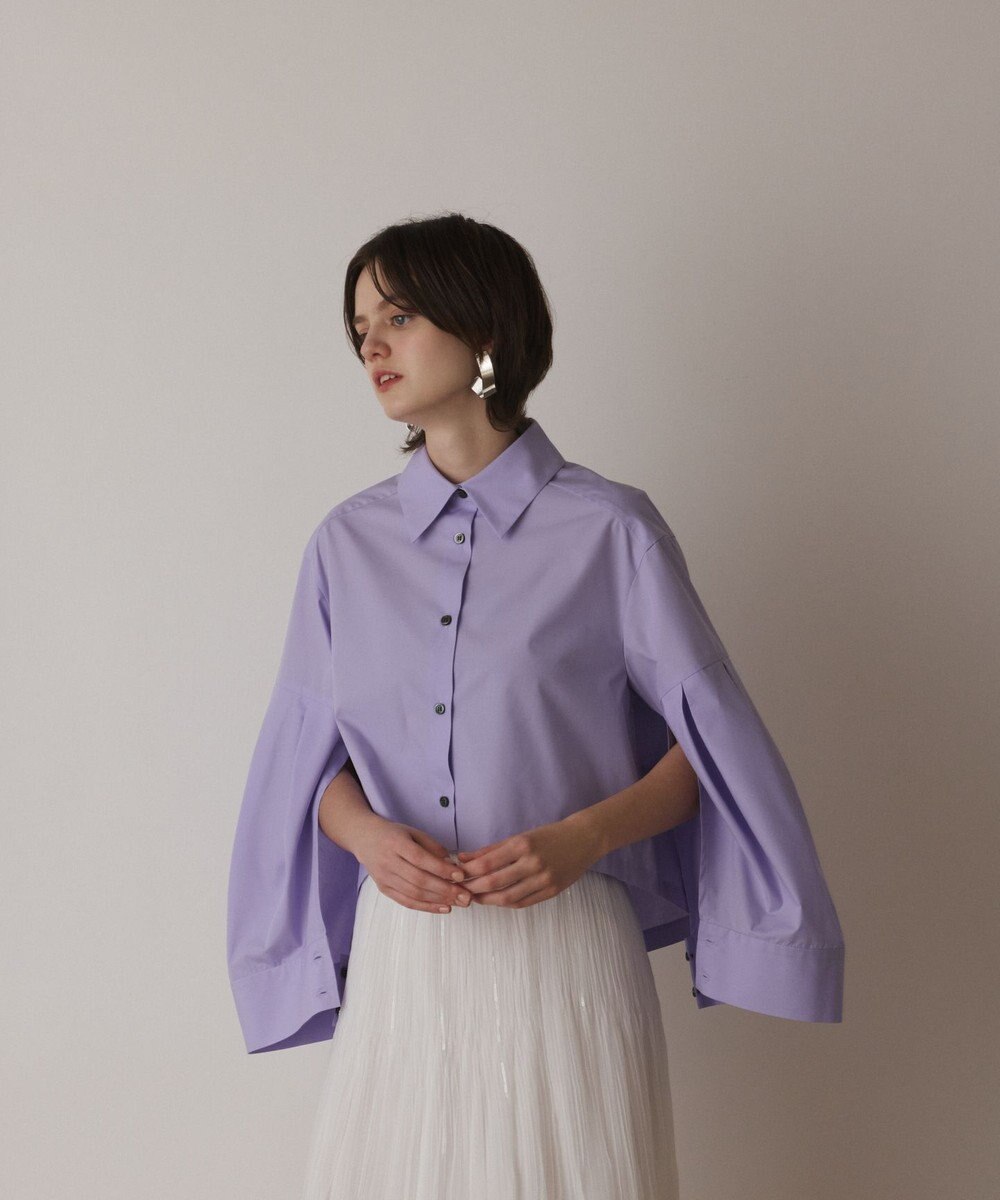 GRACE CONTINENTAL ビッグスリーブシャツ 