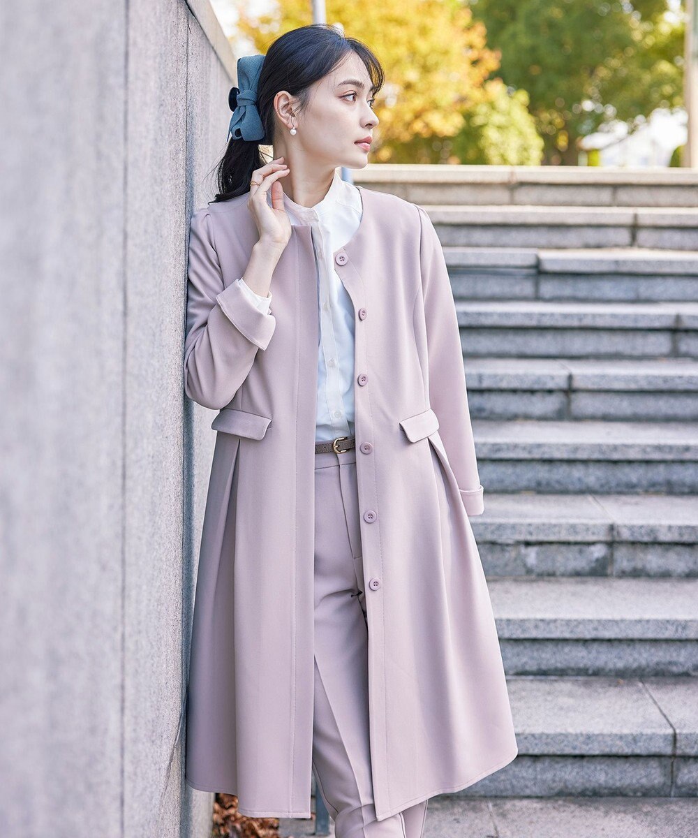 Tiaclasse コーデュロイリボンヘアクリップ 