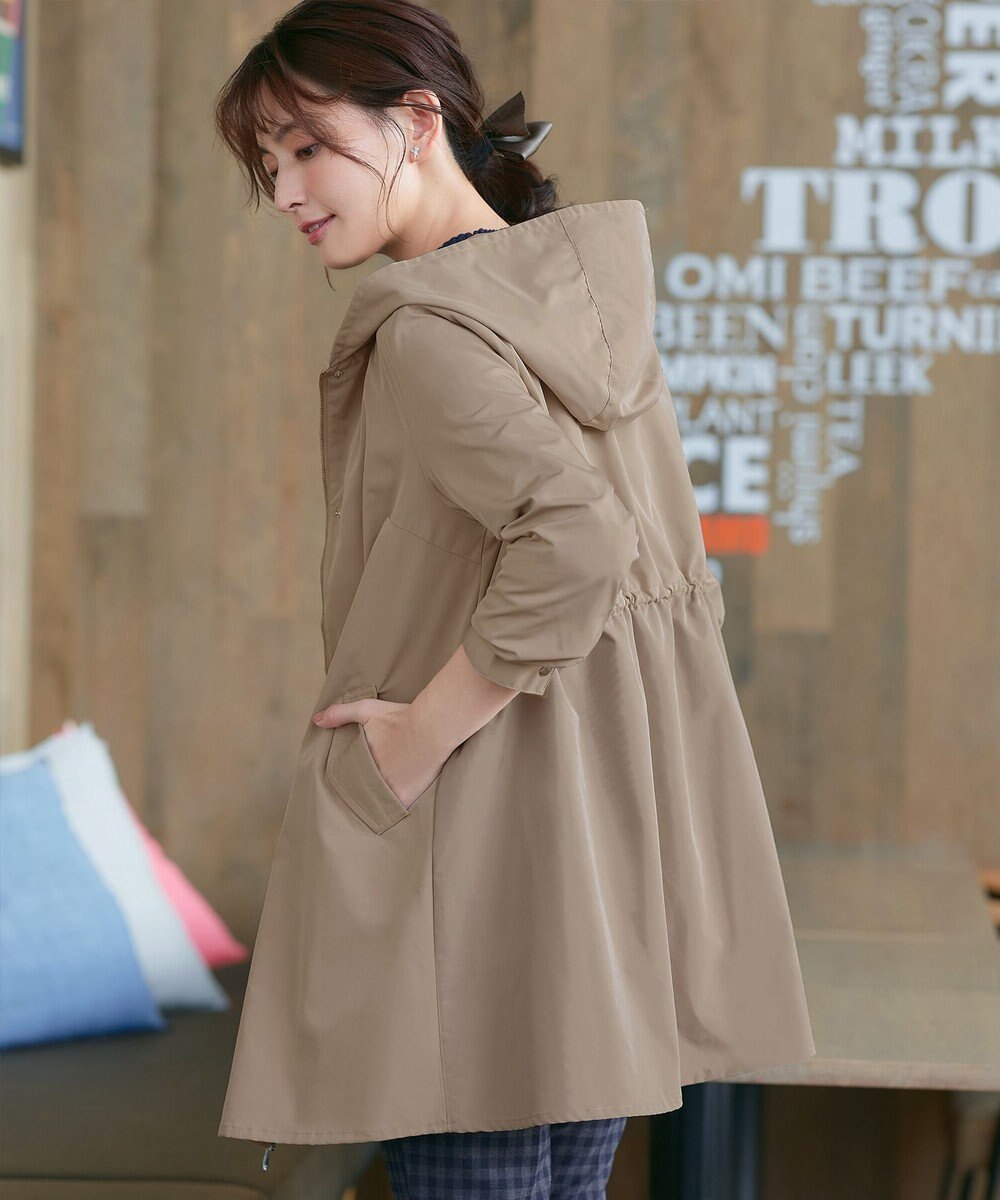 Tiaclasse 【新色追加・洗える・撥水】ドロストマウンテンパーカー 