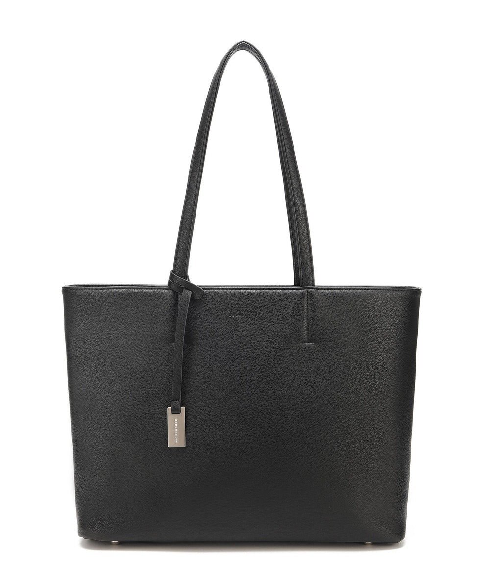 style code 【MERCURYDUO/マーキュリーデュオ】レニス　チャーム付きシンプルラージトートバッグ 