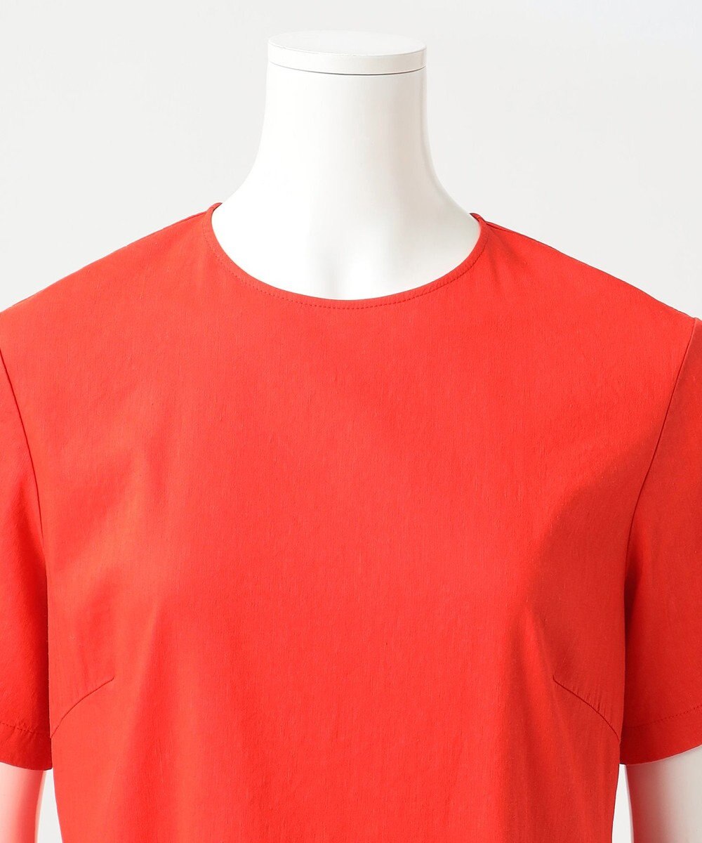 23区 【R(アール)】NALYA リネンヴィスストレッチ ウエスト切替ワンピース 