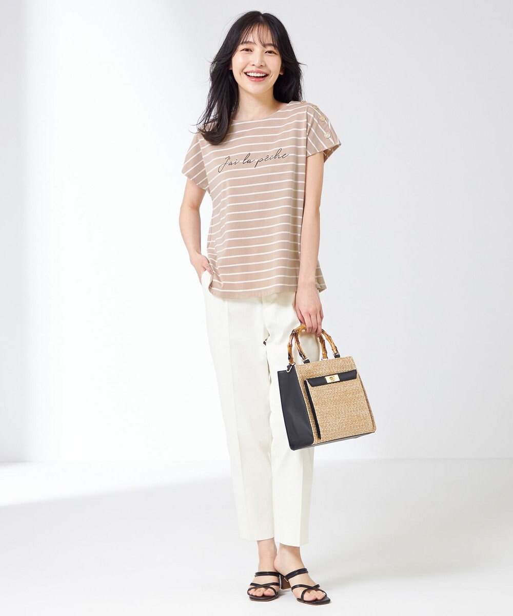 ANY SIS L マリンディテールロゴ Ｔシャツ 