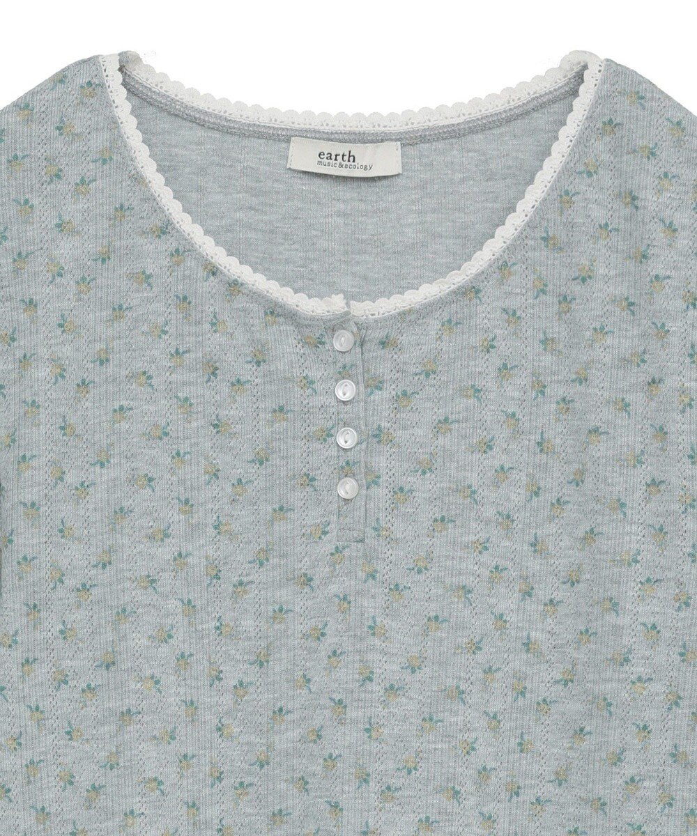 earth music&ecology 【WEB限定】アイレットジャカードタイトプルオーバー 