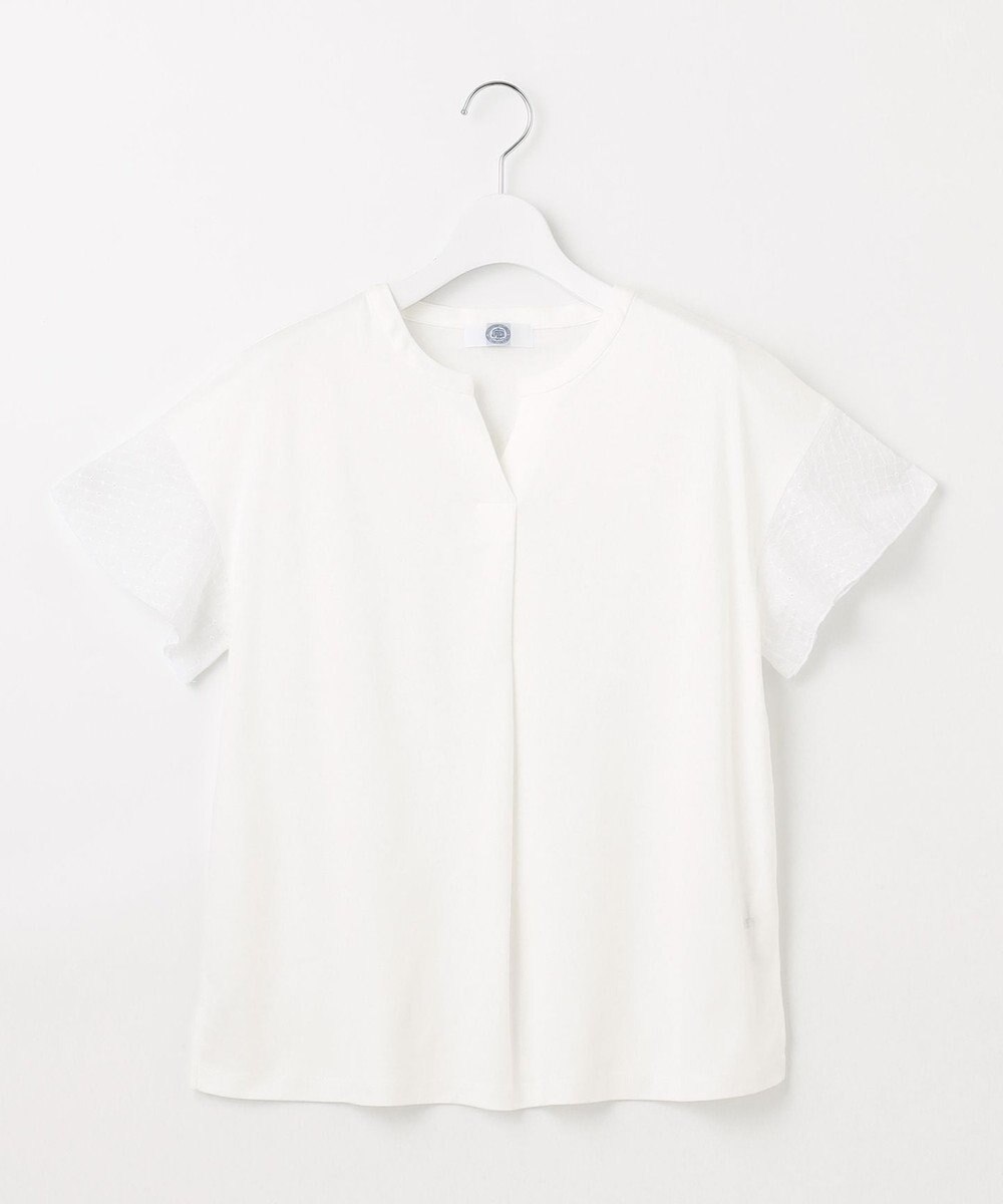 J.PRESS LADIES 【接触冷感・吸水速乾】MULTI EFFECT JERSEY フレアースリーブ カットソー 