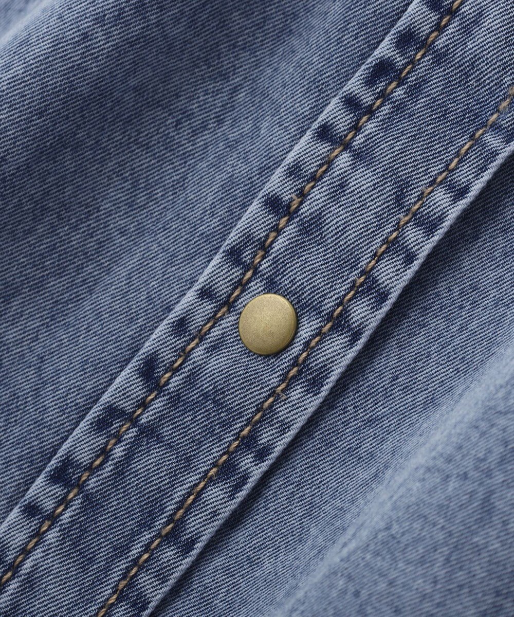 earth music&ecology 【予約】ウエスタンデニムシャツ 