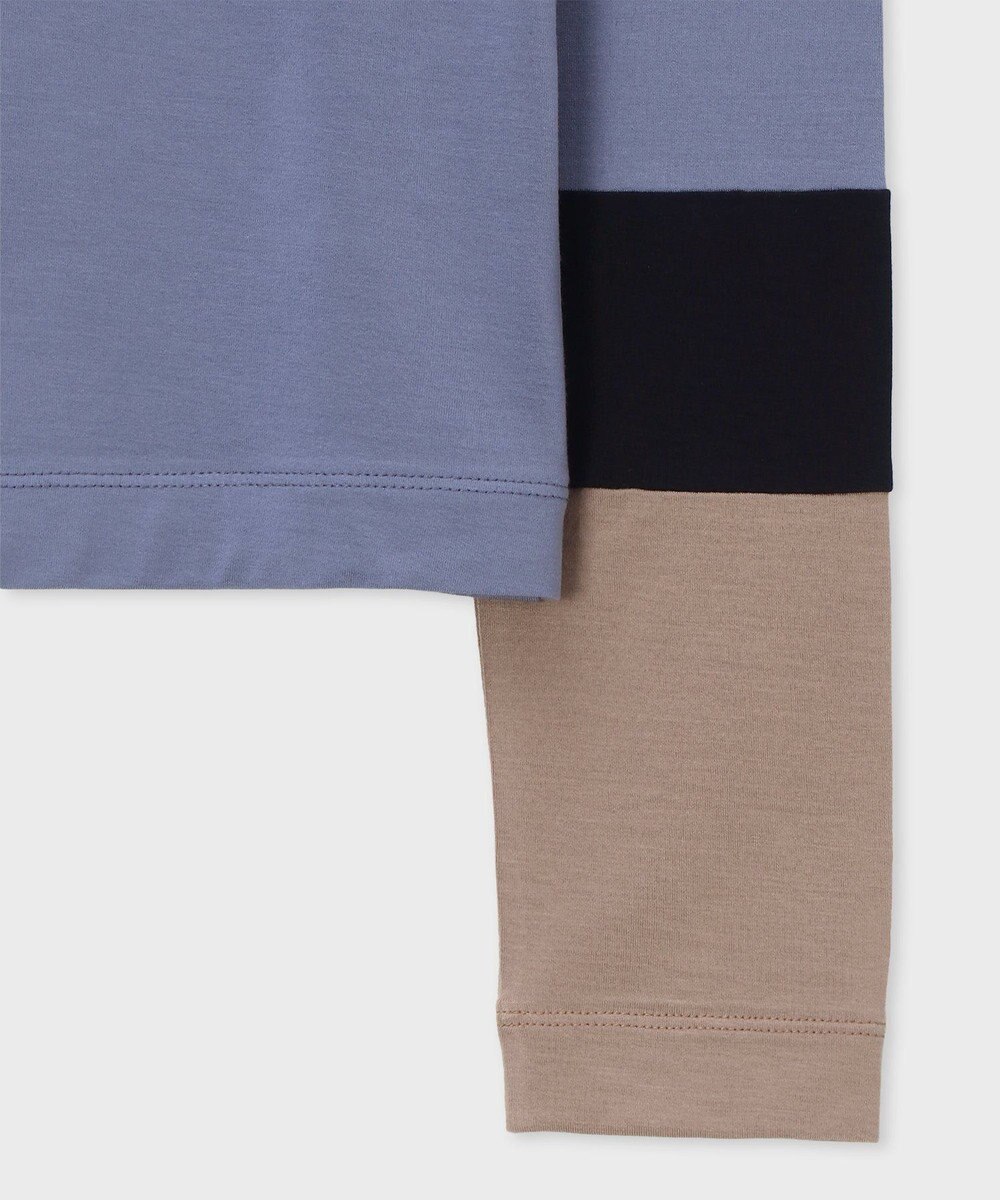 Paul Smith ブロックカラー スリーブ ハイネック カットソー 