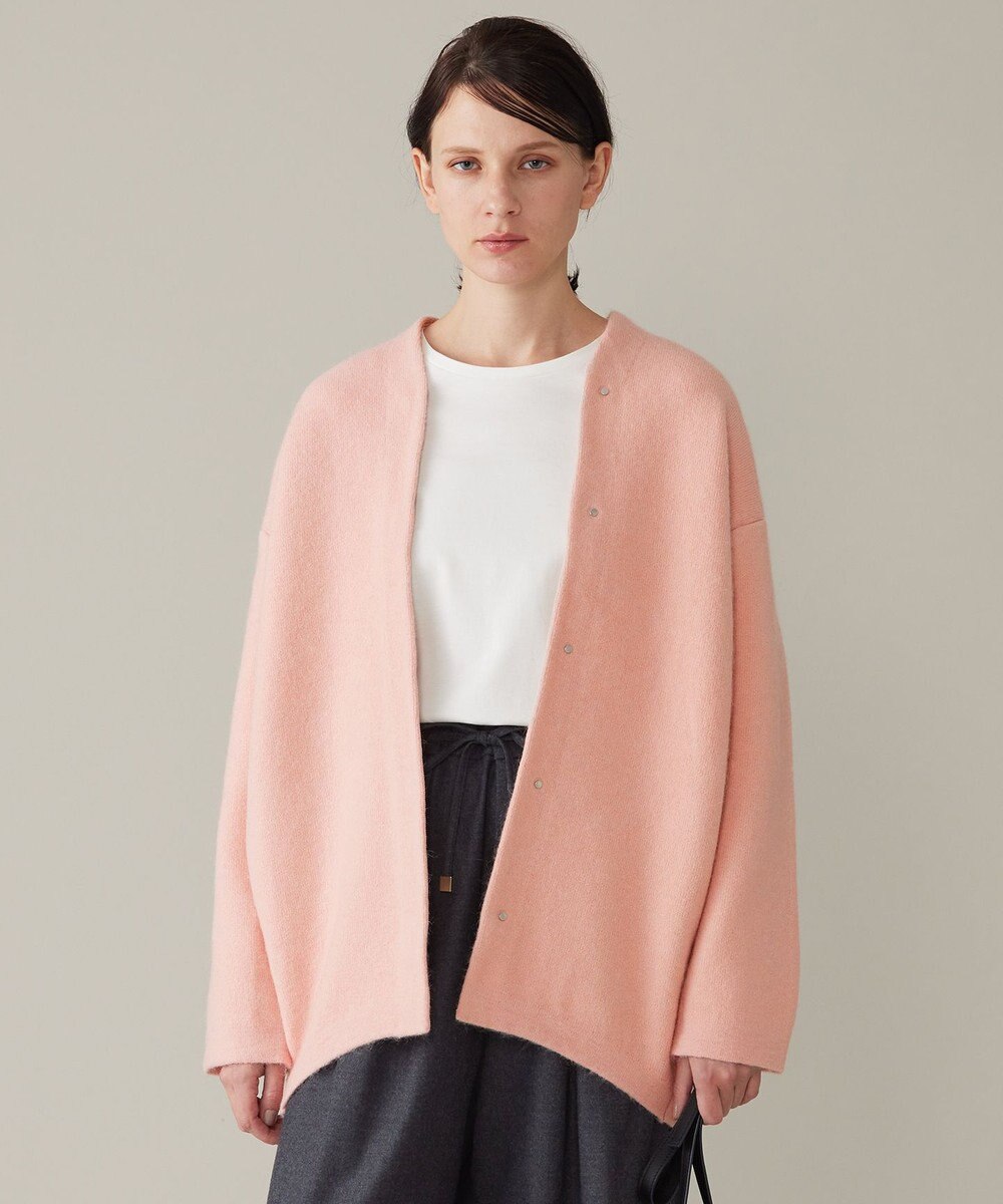 自由区 【WEB限定カラーあり・昨年大人気商品をアップデート】モヘアニット アウター 