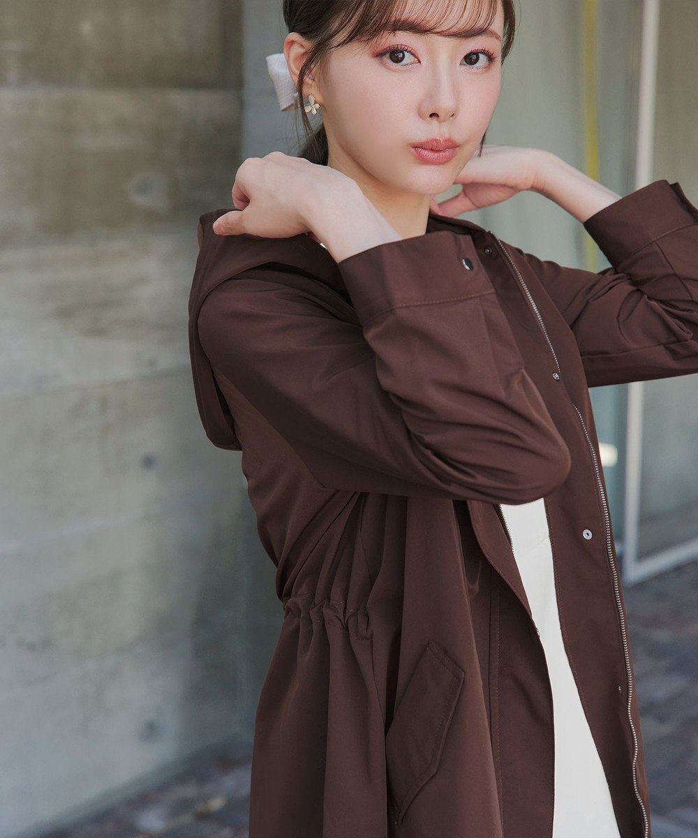 Tiaclasse 【新色追加・洗える・撥水】ドロストマウンテンパーカー 