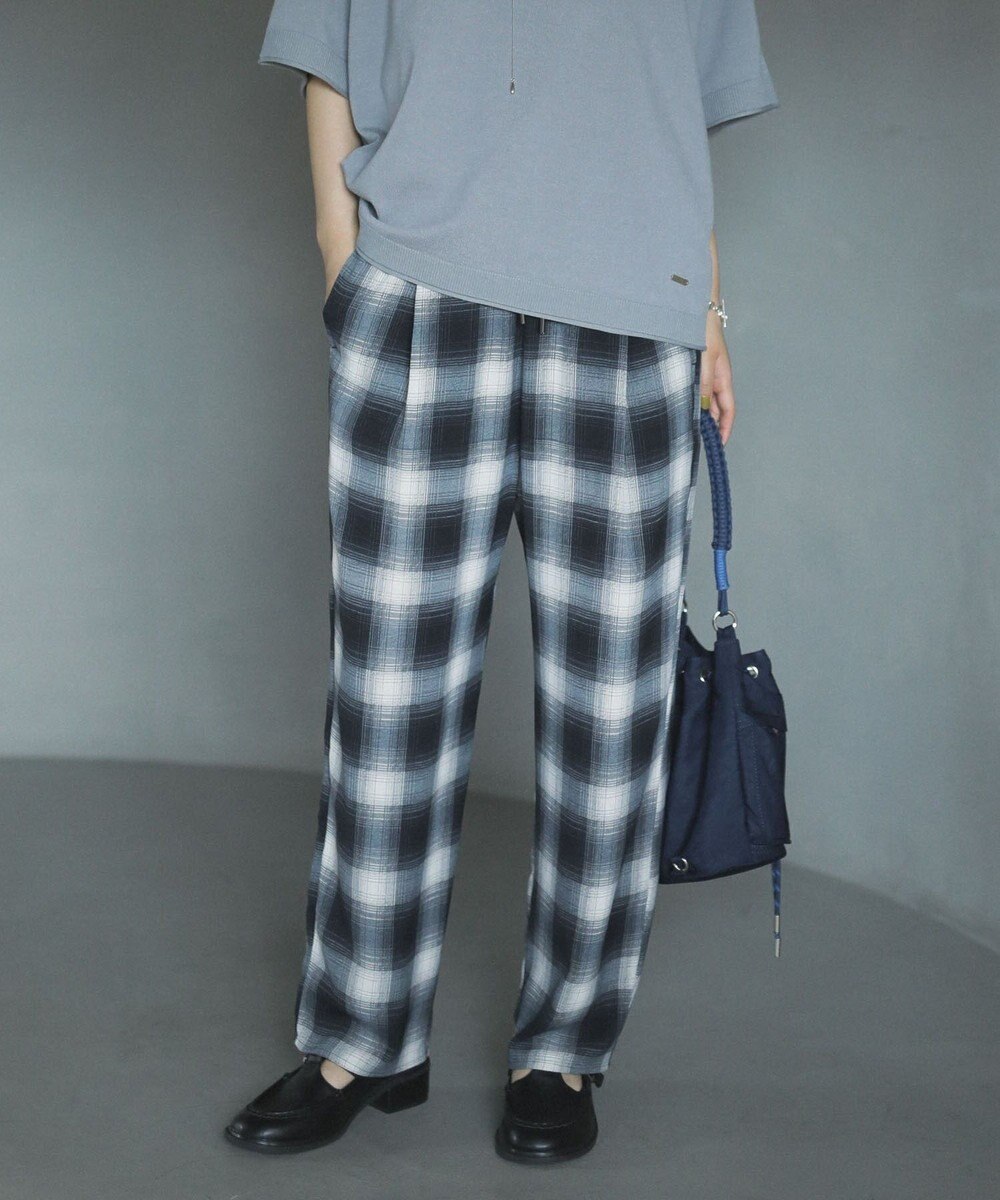 Green Parks 柄イージーパンツⅤ（テーパード） 