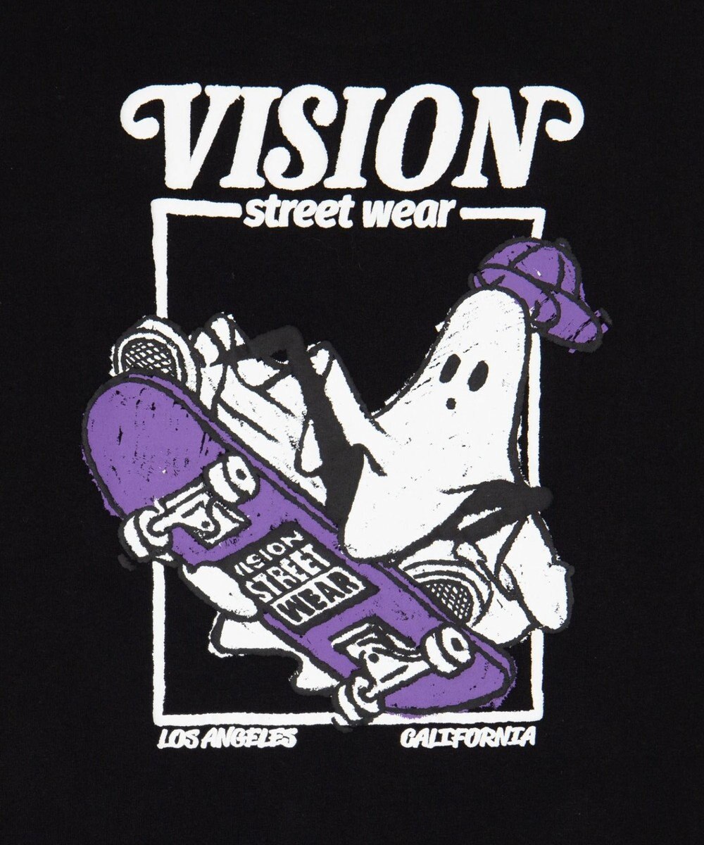 WEGO 【ユニセックス着用ITEM】別注VISIONゴーストスケーターグラフィックT（LS） 