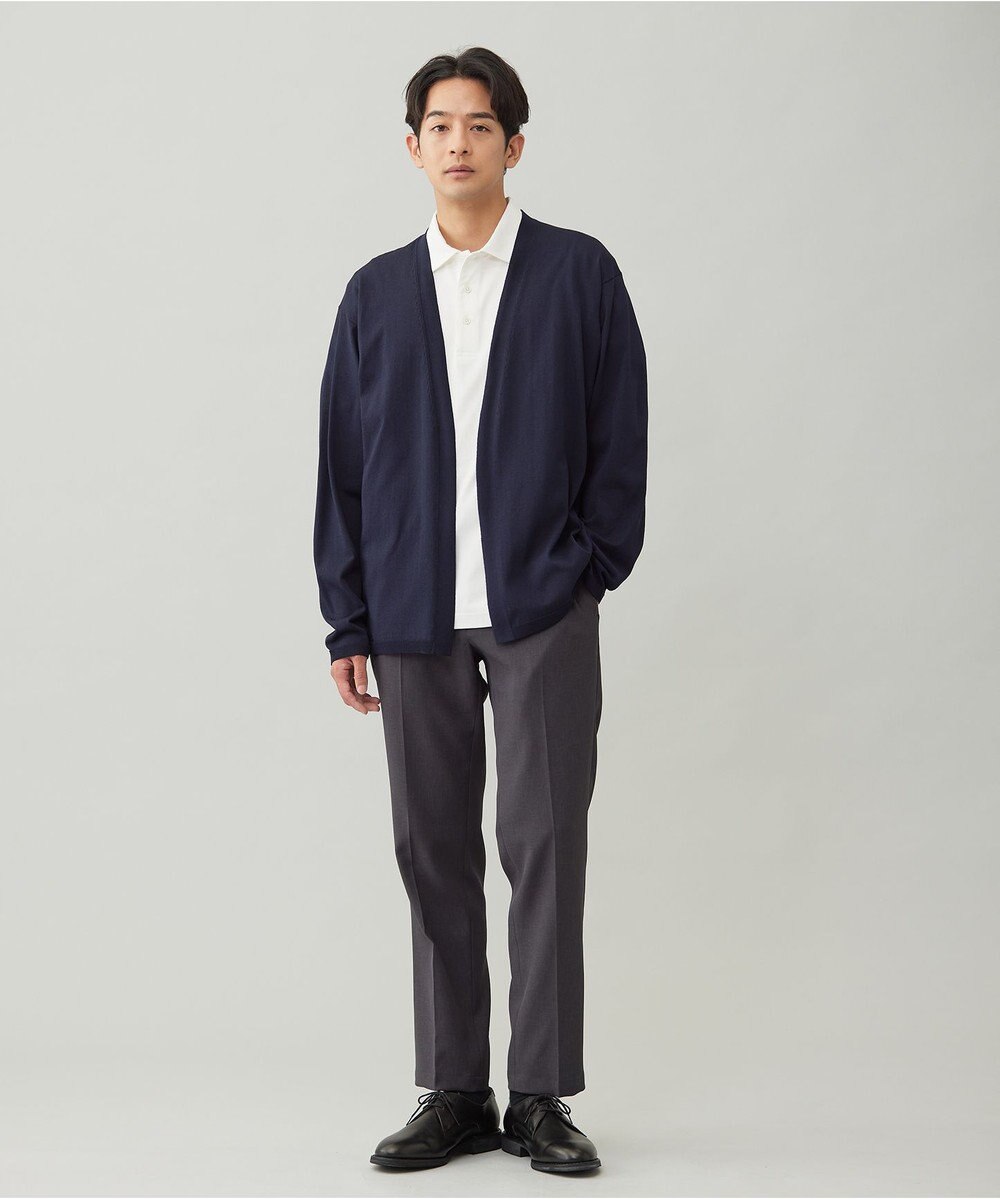 UNFILO MENS アラエルエアリーシアーカーデ 