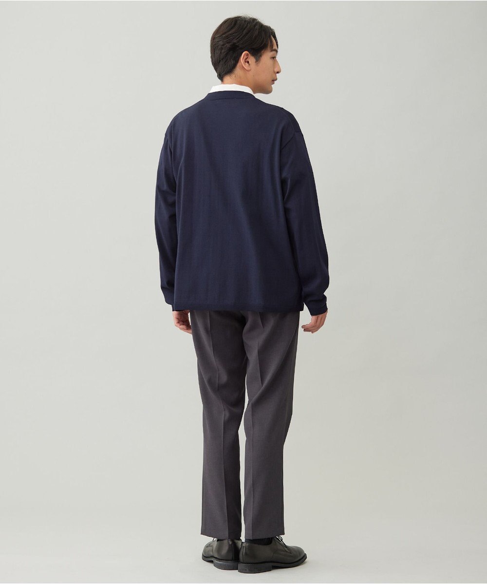 UNFILO MENS アラエルエアリーシアーカーデ 