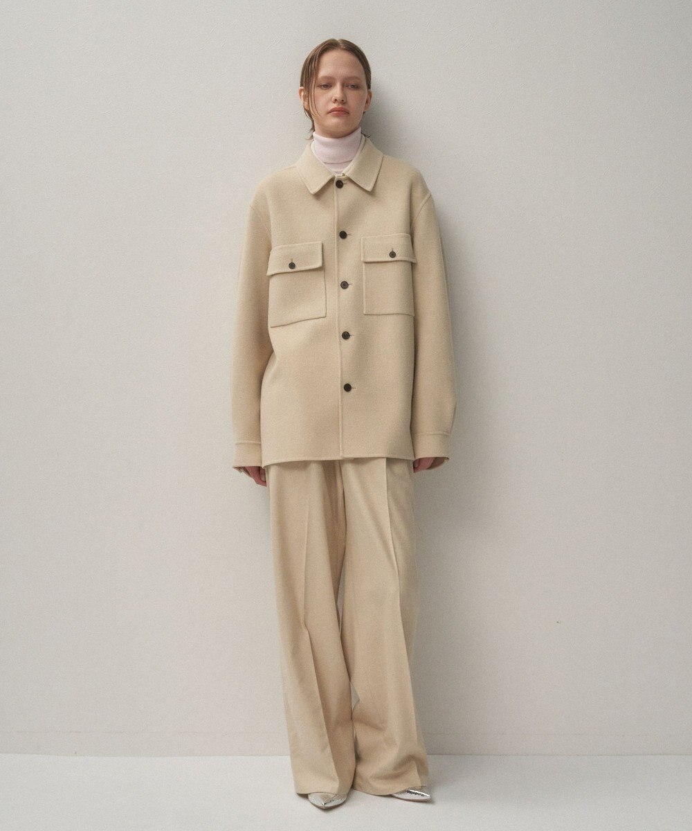 ATON MERINO DOUBLE MELTON | CPOジャケット - UNISEX 