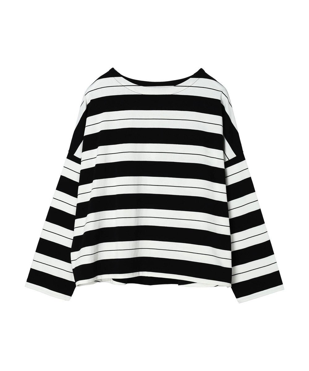 AMERICAN HOLIC ボートネックボーダープルオーバー 