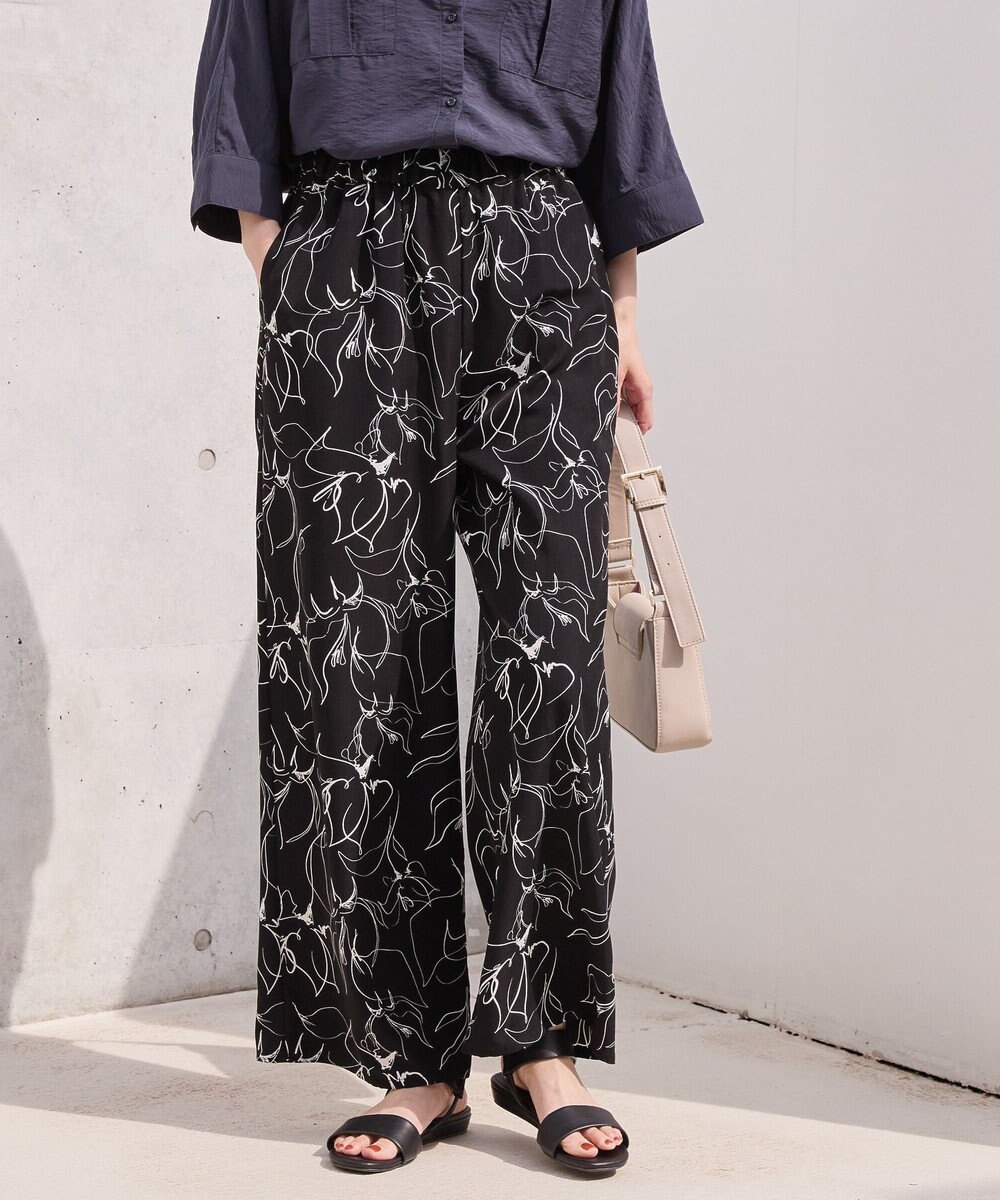 AMERICAN HOLIC 【WEB限定】アソートギャザー柄パンツ 