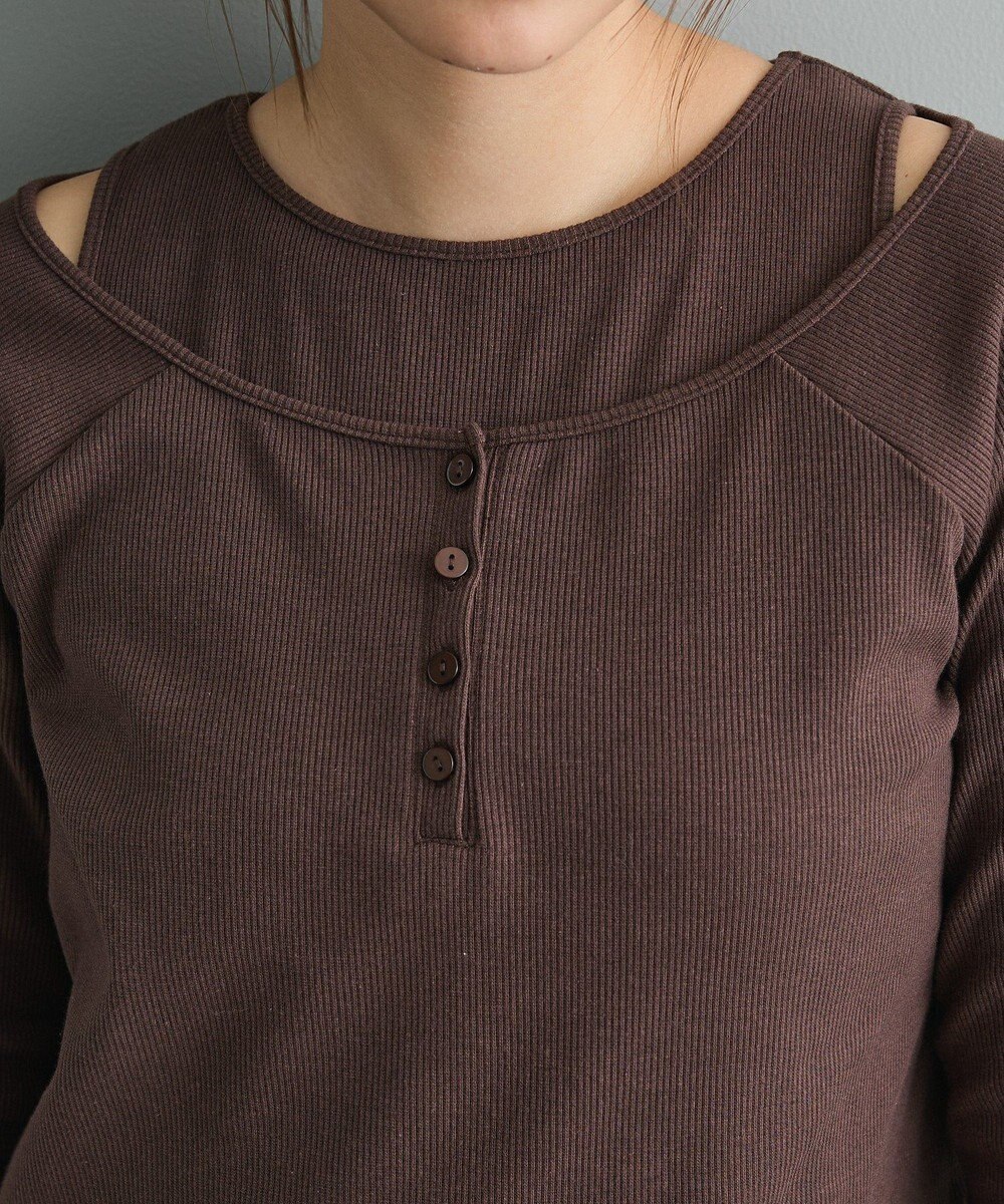 CRAFT STANDARD BOUTIQUE 2点セット/リブレイヤードワンピース 