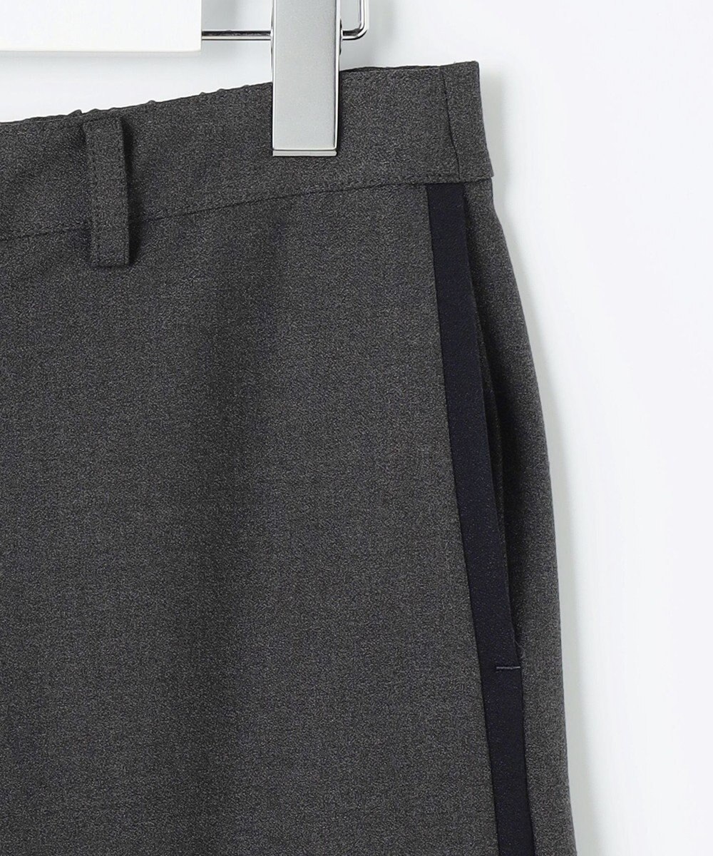 J.PRESS LADIES ジョーゼット裏起毛 ワイド パンツ 