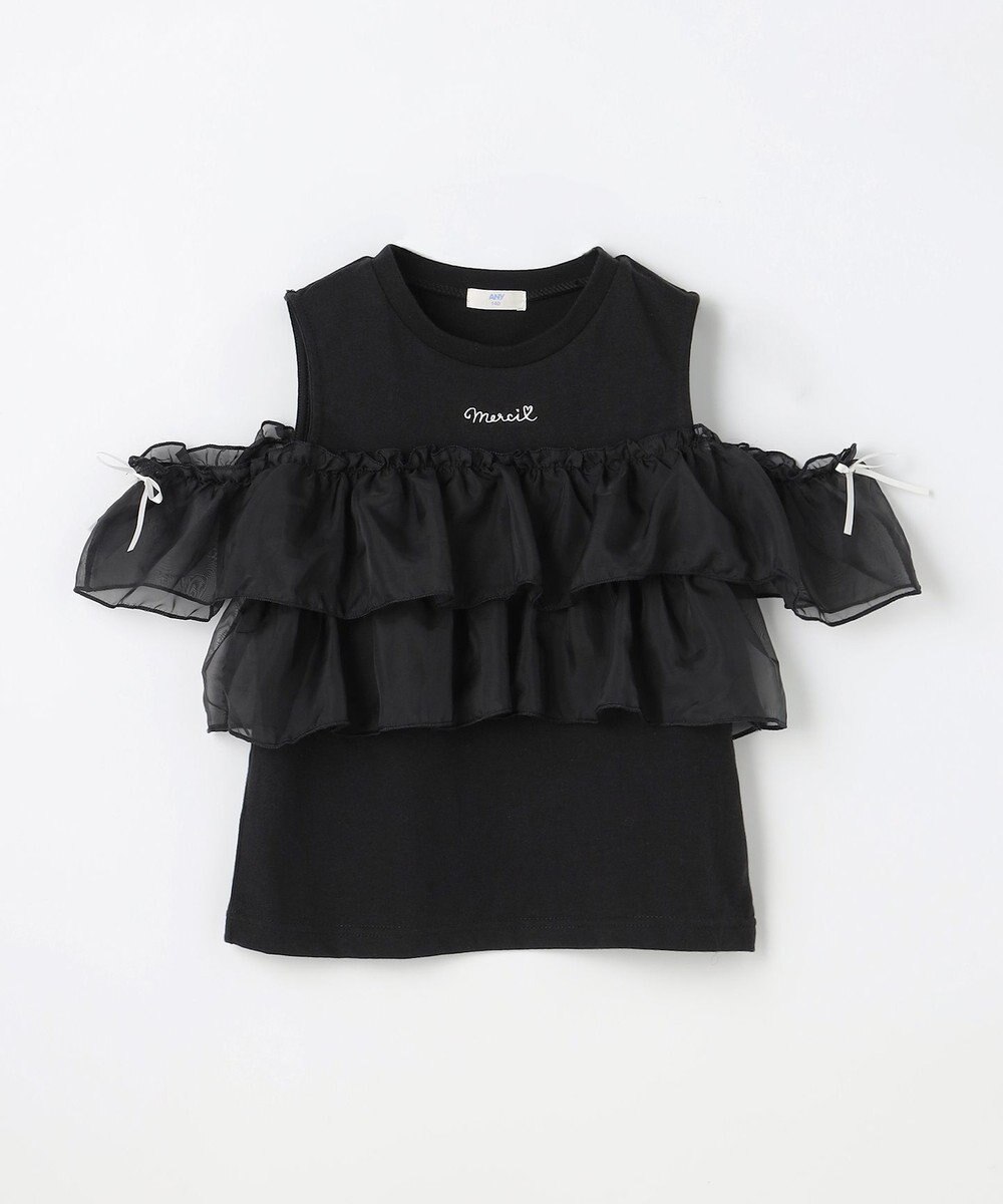 ANY KIDS 3WAY フリルドッキングTシャツ 