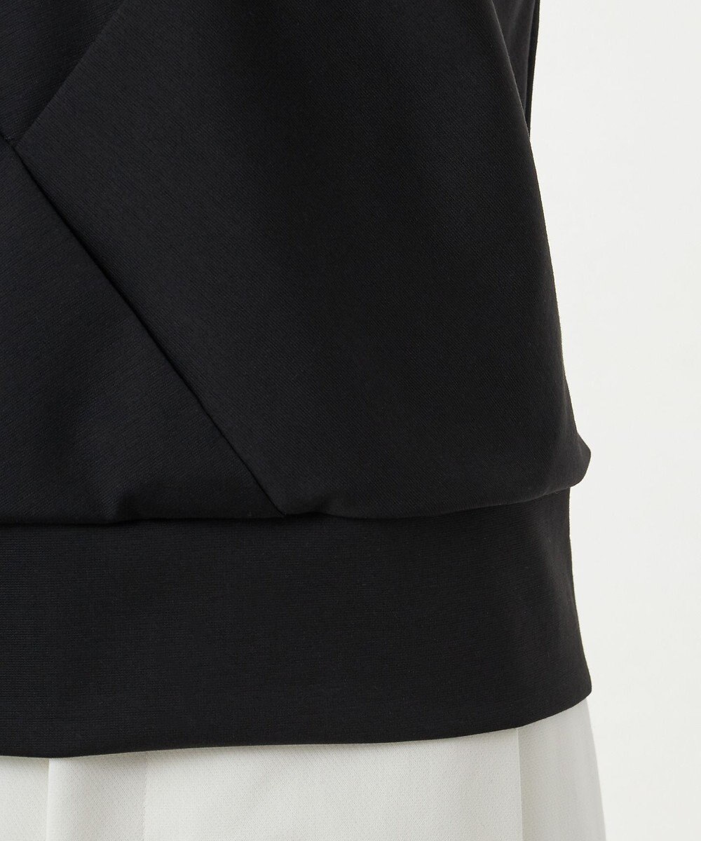 23区 【エステータ】トリアセファインジャージー タックデザイン カットソー 