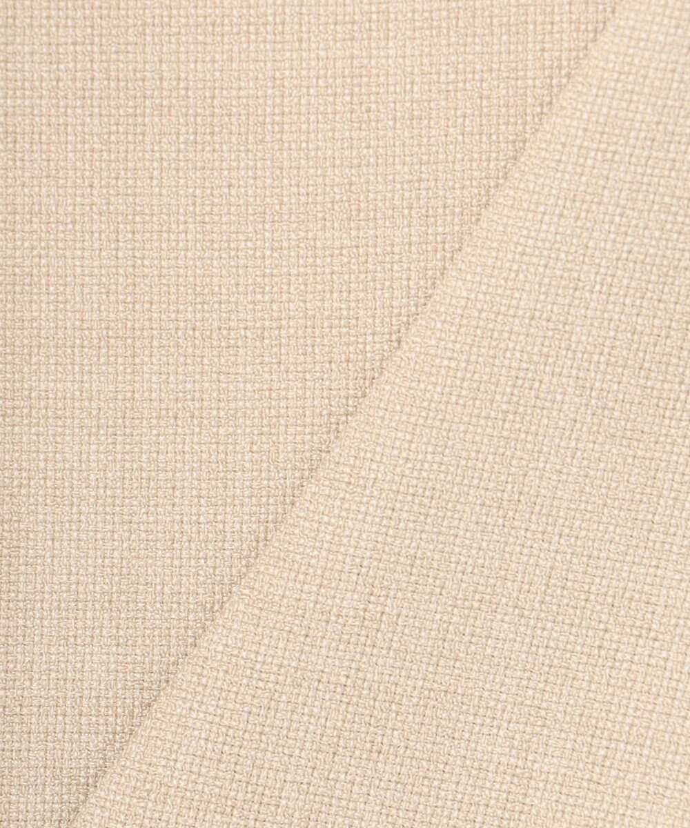 自由区 S リラックスバスケットノーカラー ジレ 