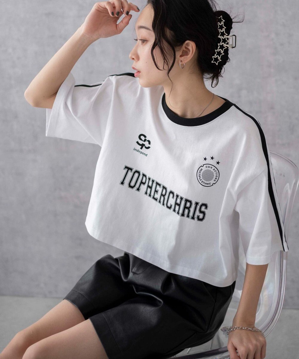 WEGO ライングラフィックショートT 