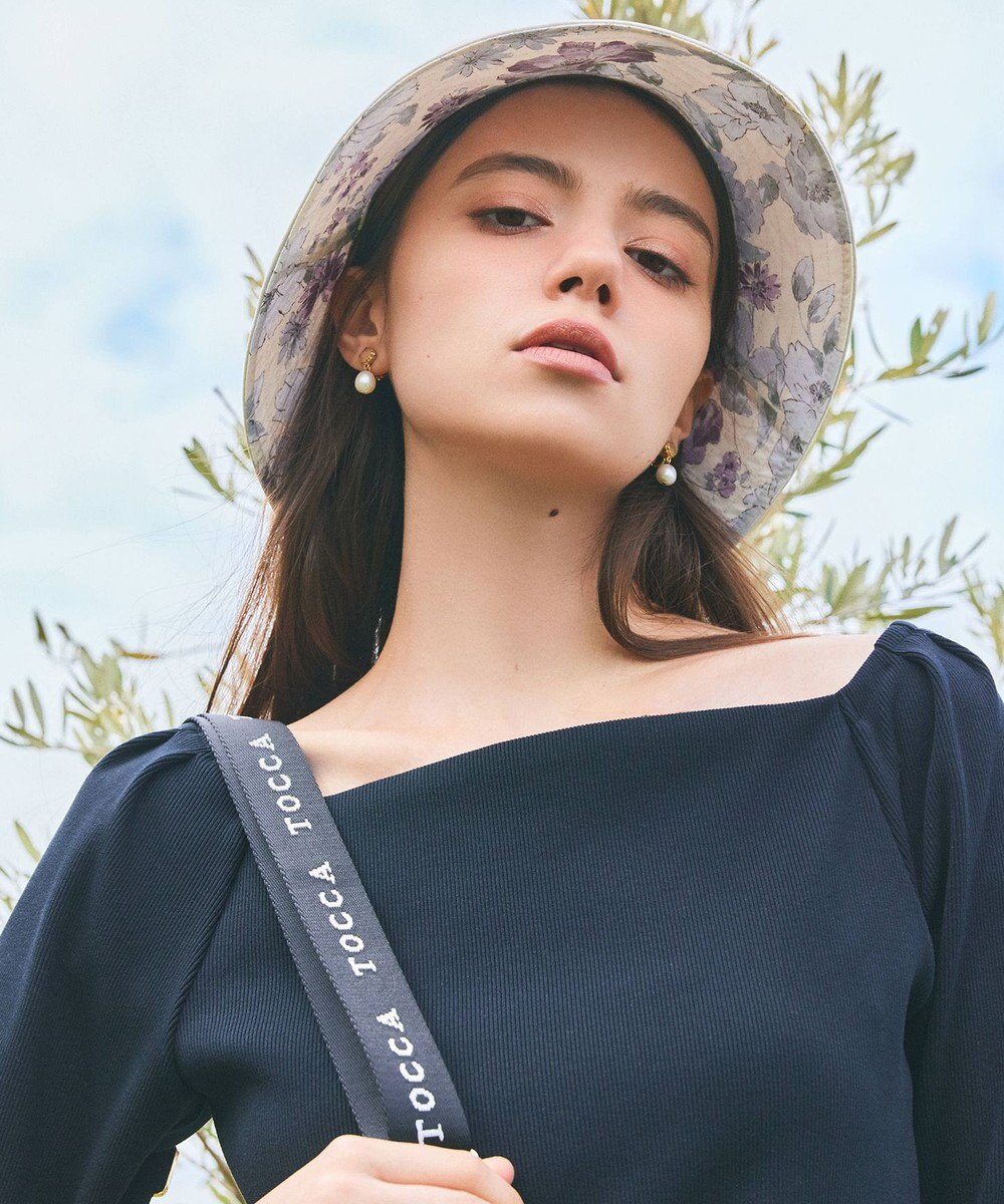 大人百花掲載】【リバーシブル】BOTANICAL GARDEN PARTY BUCKETHAT