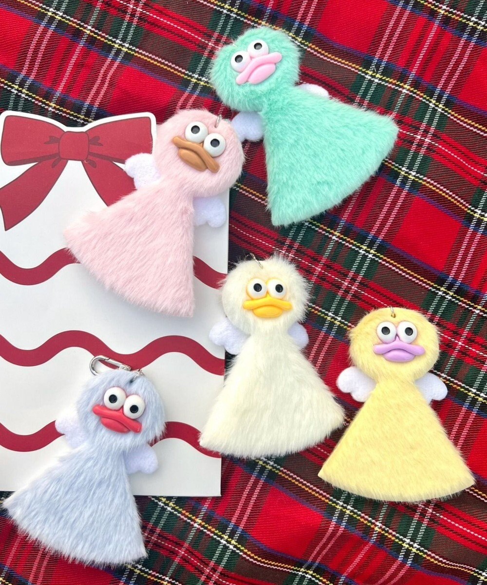 WEGO メリーハピネスエンジェルモンスターぬいぐるみキーホルダー 