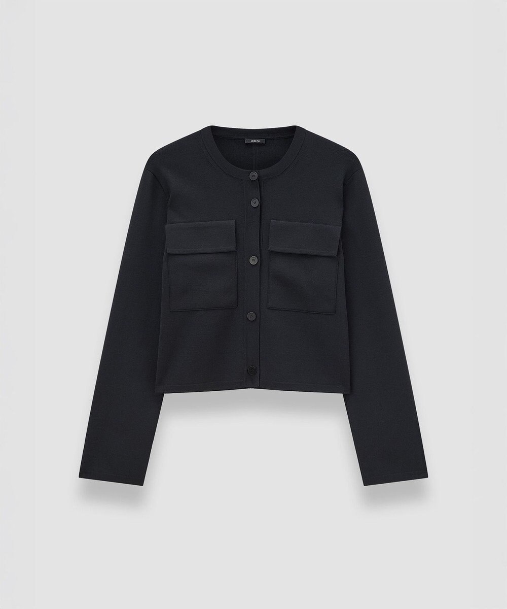 JOSEPH フルニードルビスコース　ニットジャケット 